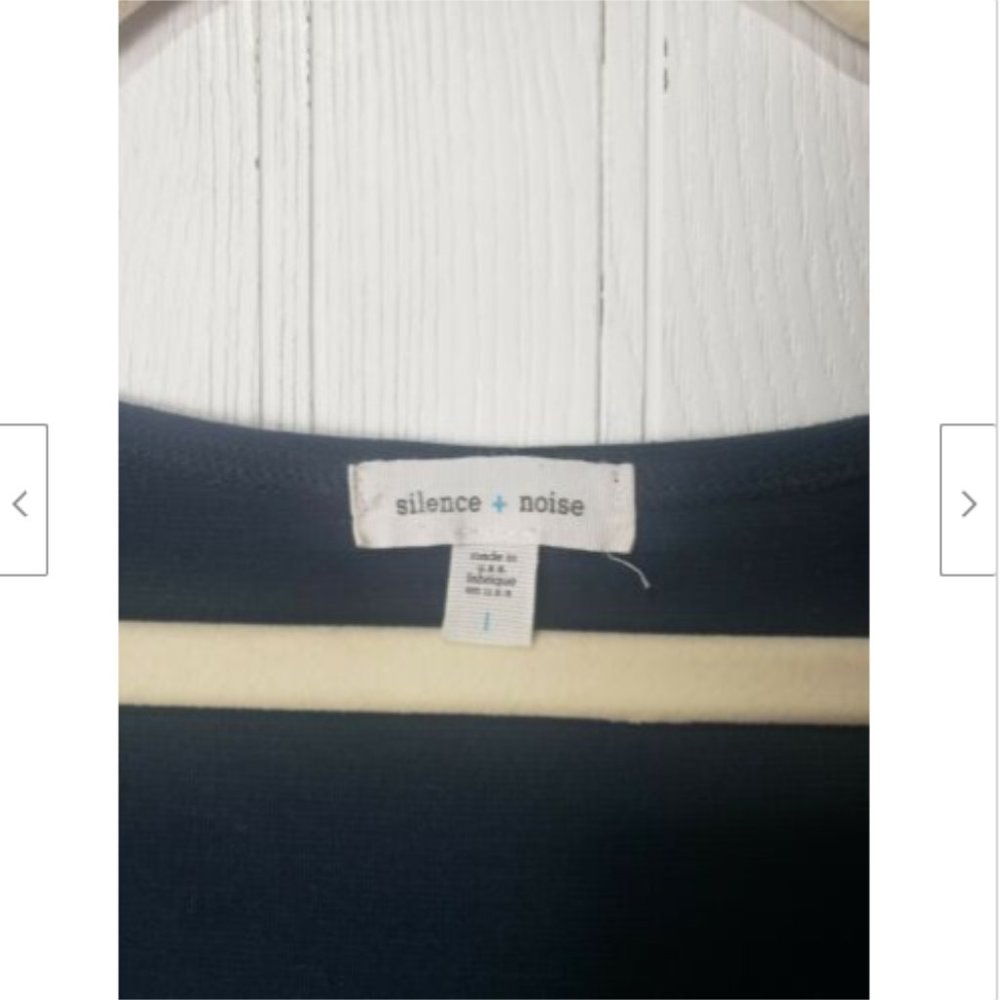 Silence + Noise Boho Button Front Shift Dress - image 3